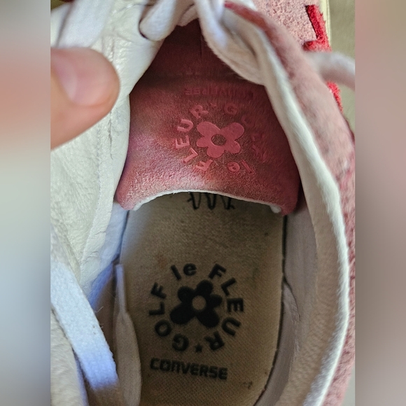 Converse Tyler The Creator Golf Le Fleur “Geranium Pink” Chuck Taylor sneaker s7 - Picture 6 of 8